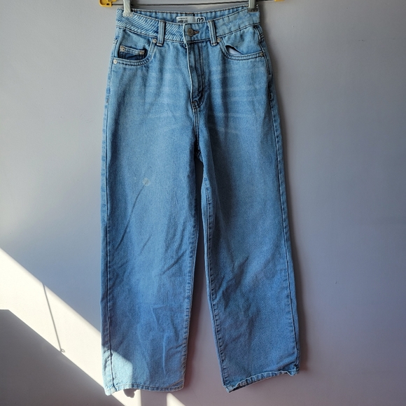 Refuge Denim Wide Leg High-Rise Jeans sz 3 - Picture 1 of 9